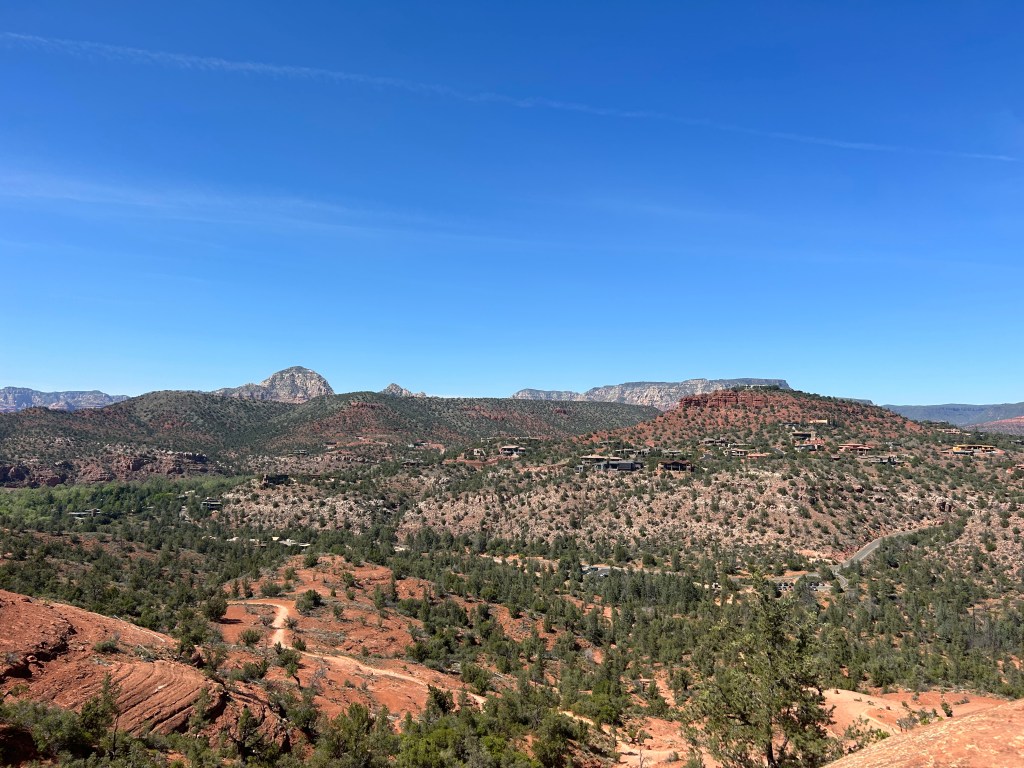 solo hiking in the desert